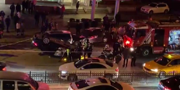 Bağdat Caddesi'nde aşırı hız nedeniyle feci kaza