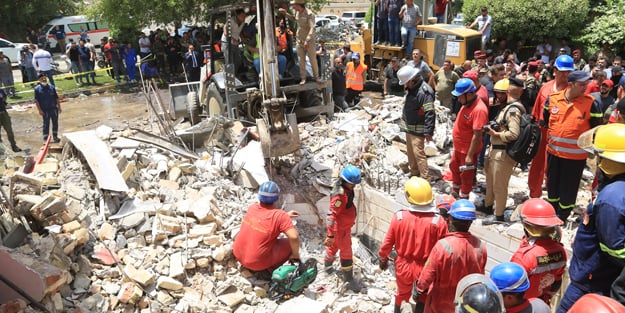 Bağdat'ta şiddetli patlama: 1 ölü