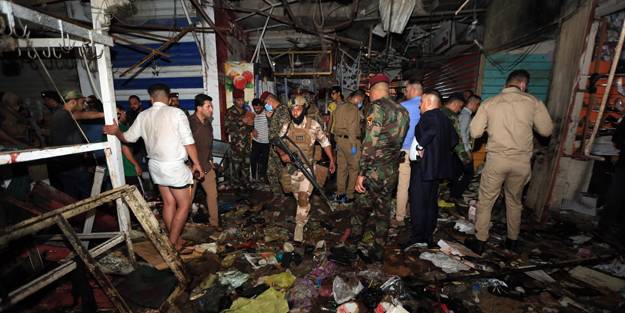 Bağdat'ta şiddetli patlama: 22 ölü, 47 yaralı