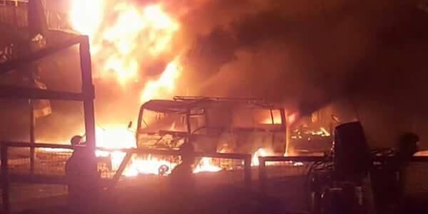 Bağdat'ta şiddetli patlama