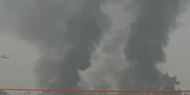 Bağdat’taki Yeşil Bölge’ye katyuşa roketiyle saldırdılar