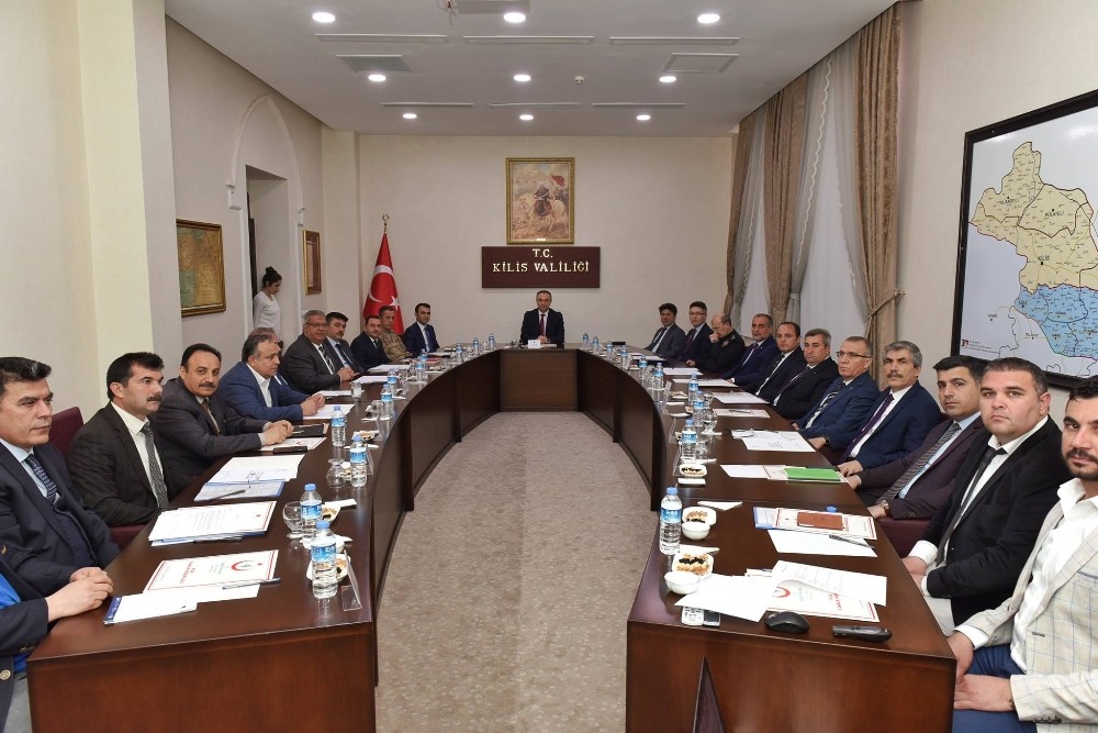 Bağımlılıkla mücadele toplantısı yapıldı 