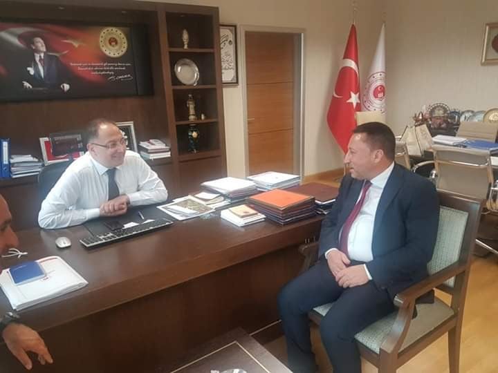 Bağlar’da yapılması planlanan kentsel dönüşüm için Ankara’da önemli görüşme 