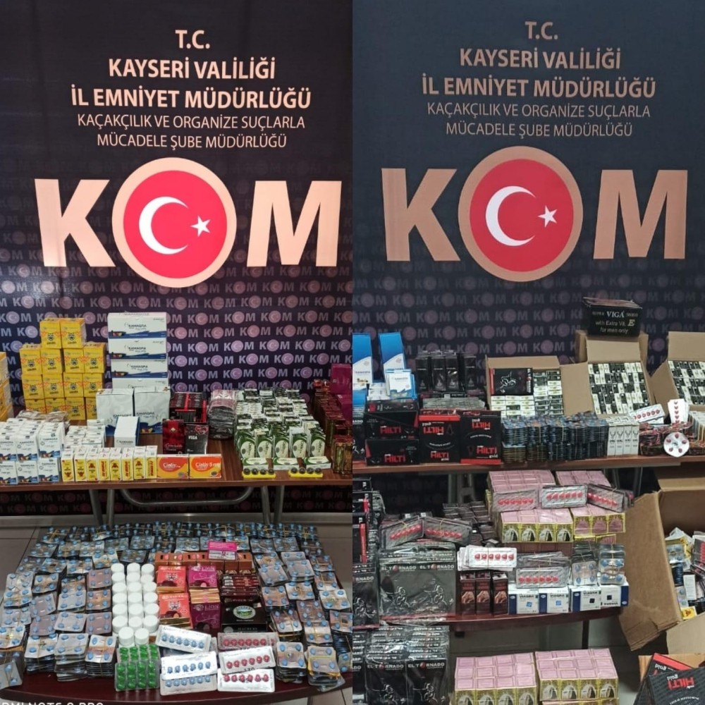 Baharatçı dükkanında 20 bin adet cinsel içerikli hap ele geçirildi 