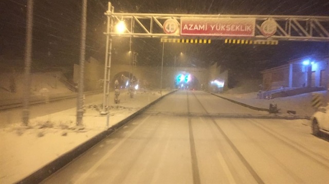 Baharı beklerken kar geldi