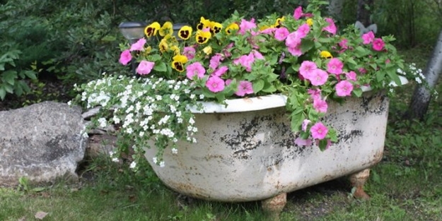 Bahçe tasarımında kullanılanlar hayrete düşürüyor... - FOTO