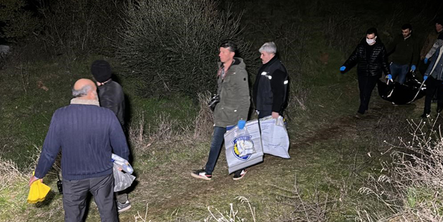 Bahçede kan donduran görüntü! Bir kişiye ait kafatası ve kemikler bulundu