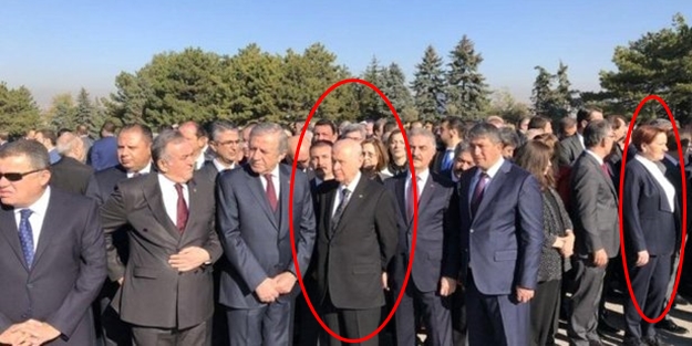 Bahçeli, Akşener'i görmezden geldi