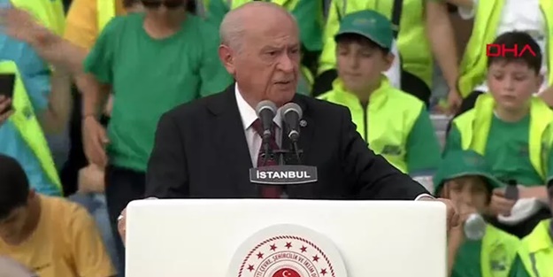 Bahçeli: Burada yıkım değil ihya ve inşaa var