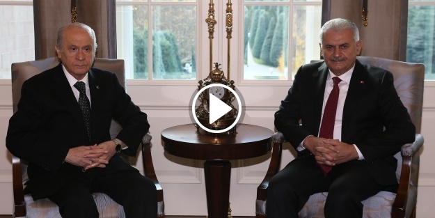 Bahçeli, Çankaya Köşkü'nde