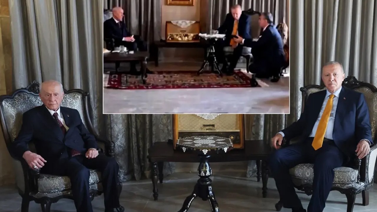 Bahçeli, Cumhurbaşkanı Erdoğan'a 2 eser dinletti!
