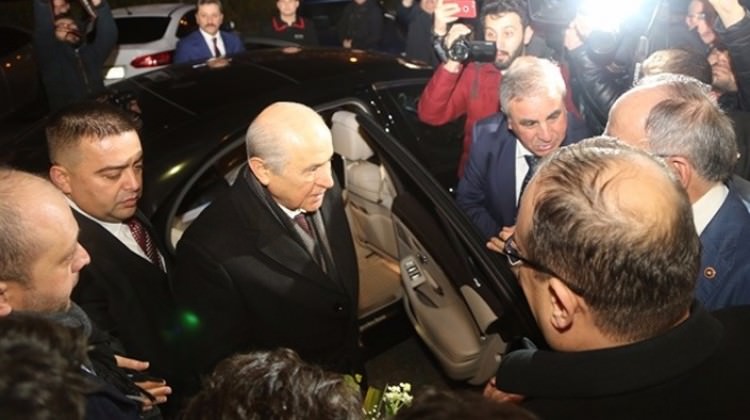 Bahçeli toplantı için Konya'da