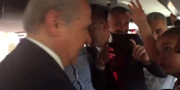 Bahçeli ve küçük kızın komik diyaloğu /VİDEO