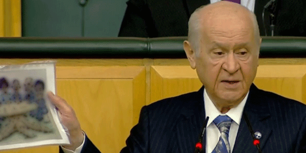 Bahçeli'den 'Zillet'e karikatür üzerinden tepki