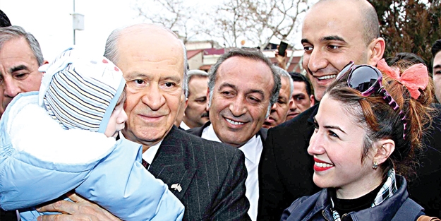 Bahçeli Denizli’de esnafı ziyaret etti