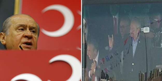 Bahçeli'den 'bozkurt işareti' yorumu