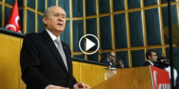 Bahçeli'den hükümete açık destek