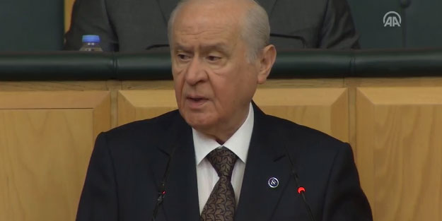 Bahçeli'den sert açıklama! 'Bize silah doğrultan her örgüt düşmandır'