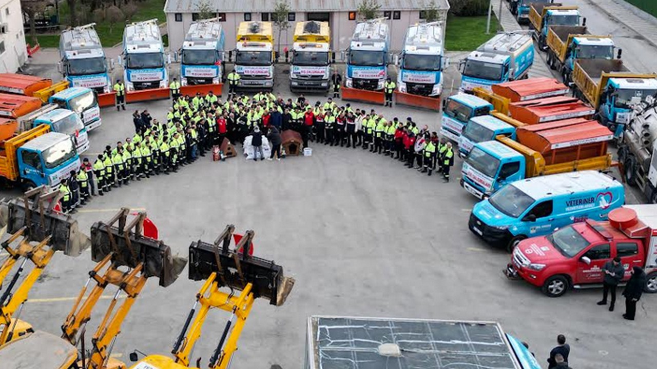 Bahçelievler karla mücadeleye hazır