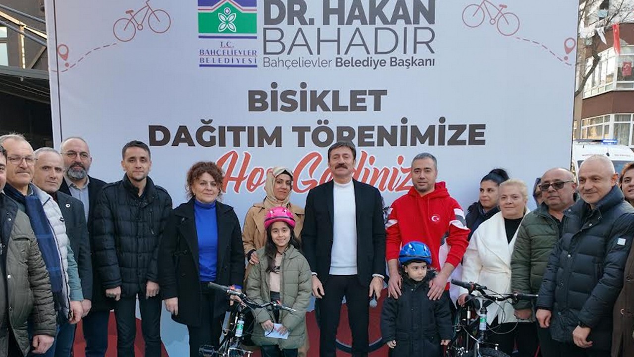 Bahçelievler’de 100 Çocuk Daha Bisiklete Kavuştu