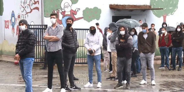 Bahçelievler'de askere gidecek gençlere koronavirüs testi