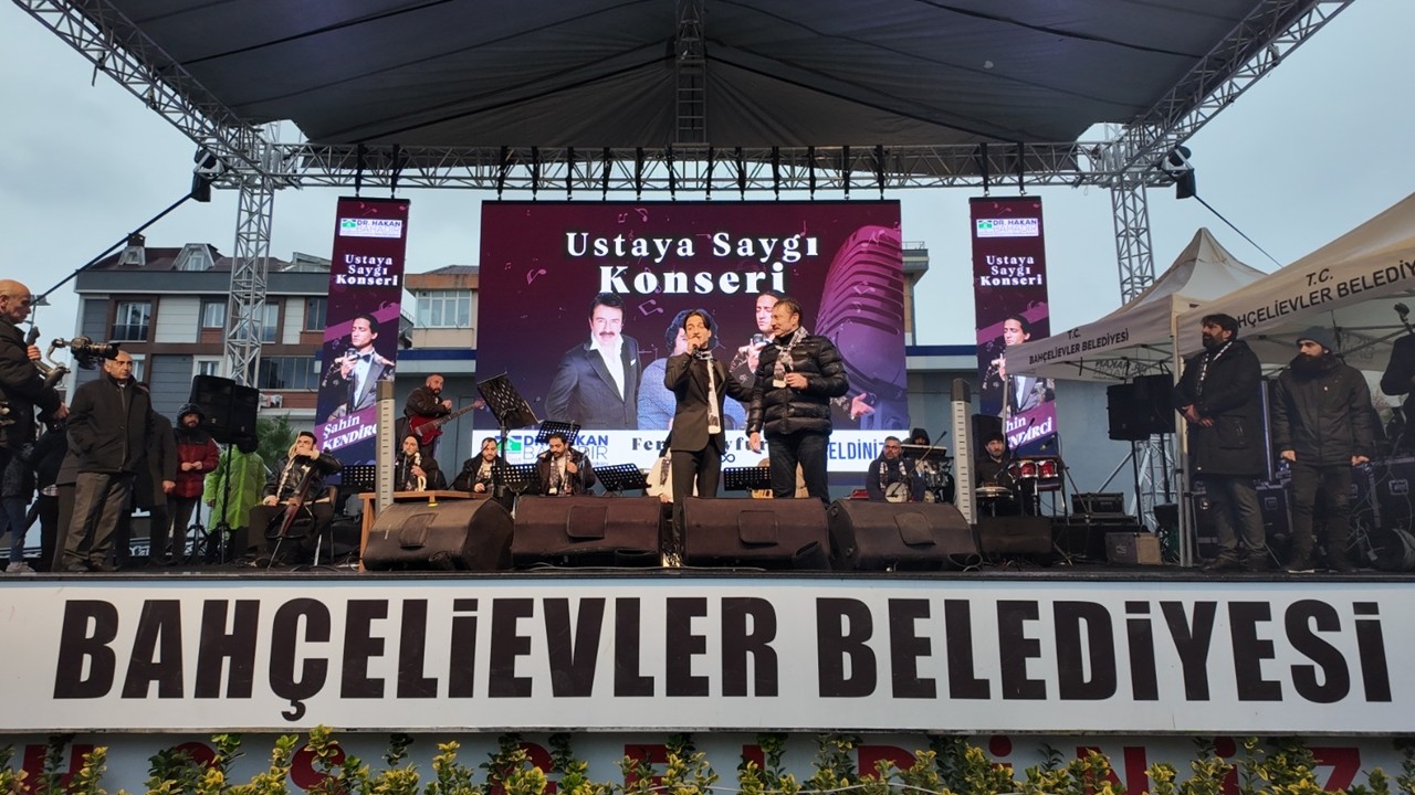 Bahçelievler’de Ferdi Tayfur Anısına Ustaya Saygı Konseri düzenlendi