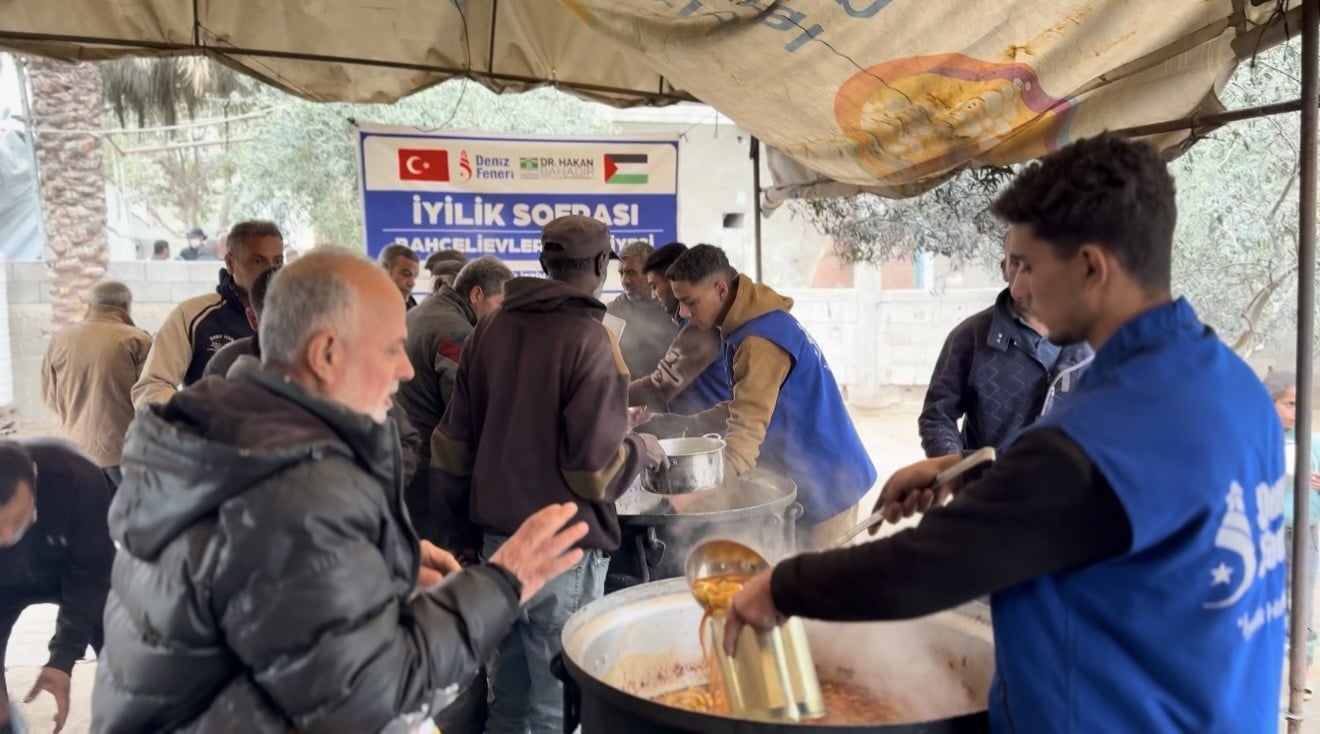Bahçelievler'den Gazze'ye iyilik sofrası