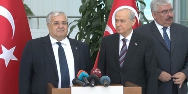 Bahçeli'yle 'çatı'yı görüştüler