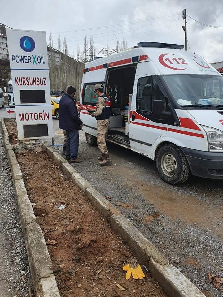 Bahçesaray’da korona virüs tedbirleri 