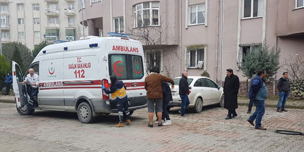 Bahçeşehir'de yangın! 1 kişi feci şekilde can verdi