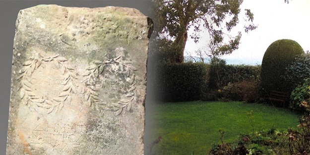 Bahçesinde basamak olarak kullanıyordu, gerçek ortaya çıktı