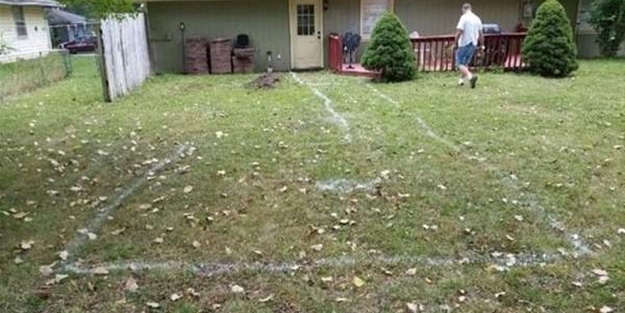 Bahçesinden sıkıldı ve...