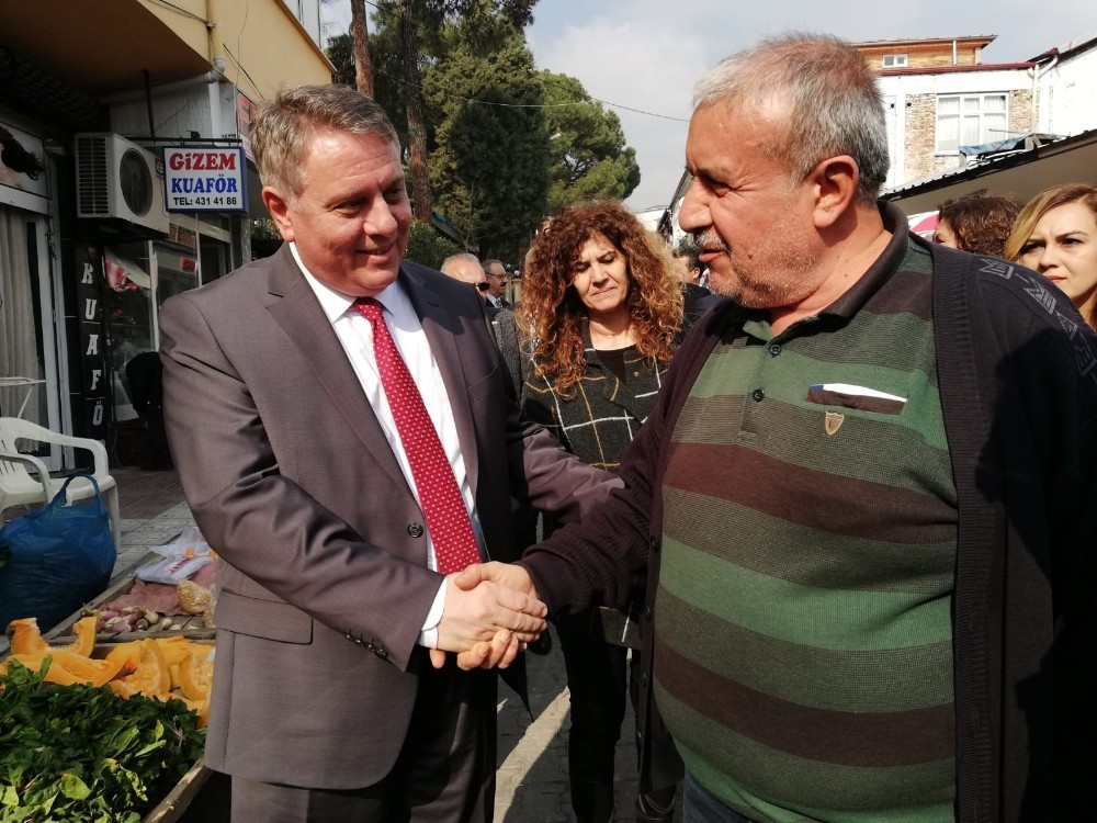 Bahtiyar seçim çalışmalarına Buldan ile devam etti 