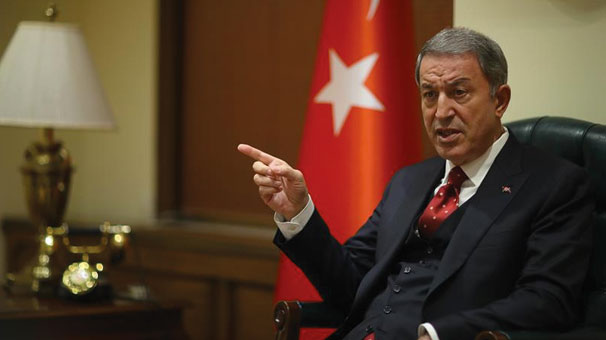 Bakan Akar, çileden çıktı! Bunlar tam bir şerefsiz