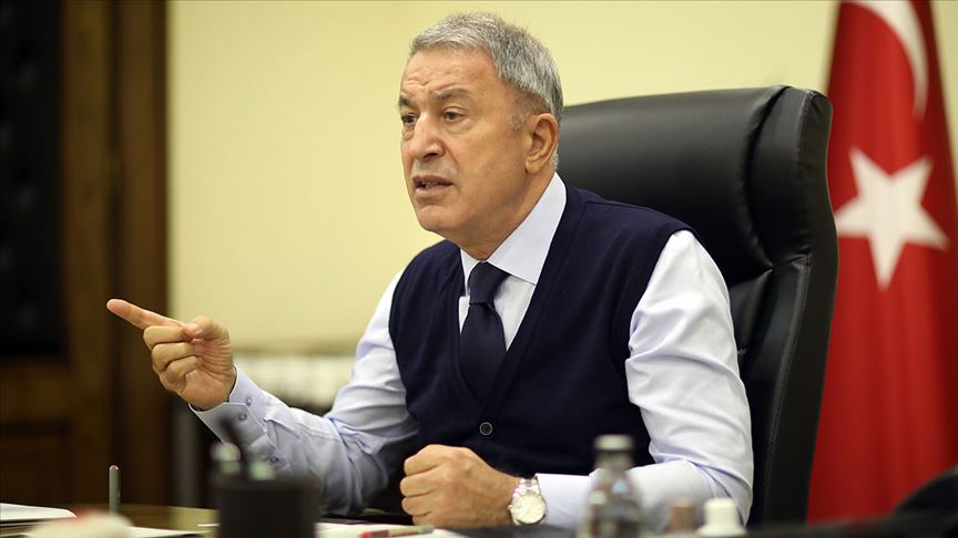 Bakan Akar: Doğu Akdeniz'de hakkımızı yedirmedik, yedirmeyeceğiz