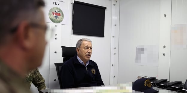 Bakan Akar duyurdu: Hudut hattını tamamen kilitleyeceğiz