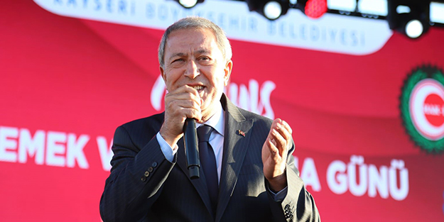 Bakan Akar: Hiçbir işçinin hakkını yedirmedik yedirmeyeceğiz