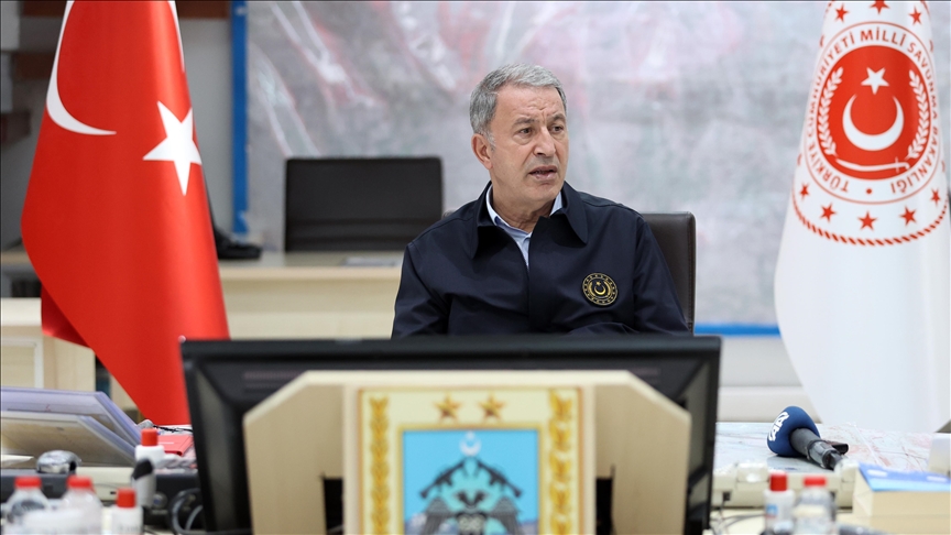 Bakan Akar: Pençe Şimşek ve Pençe Yıldırım operasyonlarında bugüne kadar 105 terörist etkisiz hale getirildi