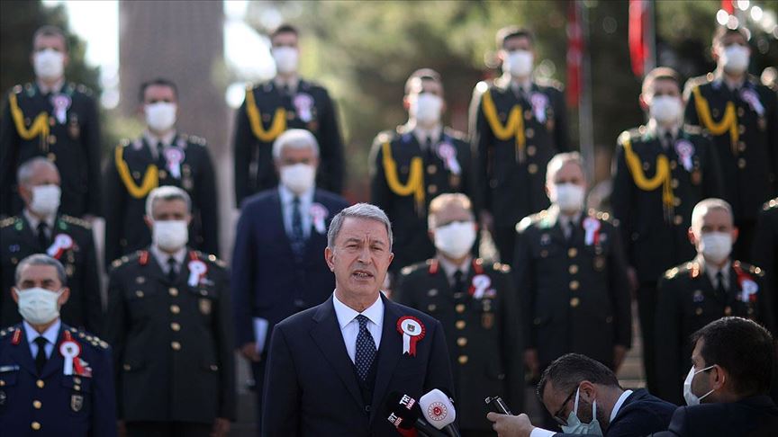 Bakan Akar'dan Ege ve Doğu Akdeniz açıklaması: Bizi test etmeyin