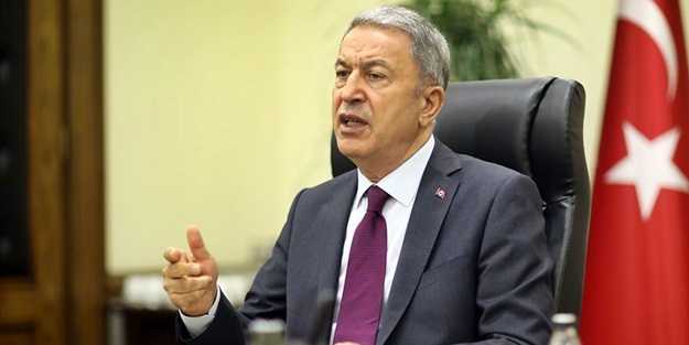 Bakan Akar'dan Yunanistan'a kritik çağrı