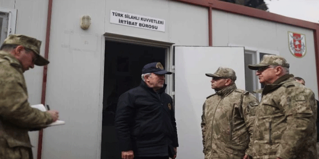 Bakan Akar'dan ziyaret!
