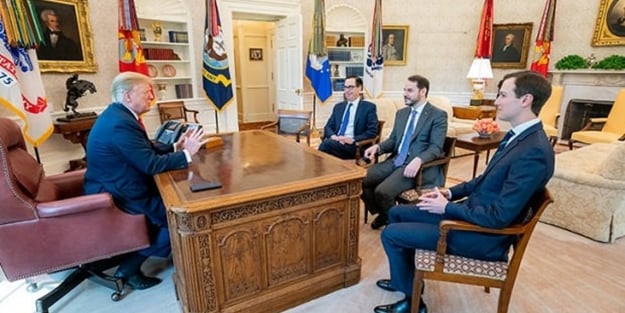 Bakan Albayrak, Trump ile görüştü