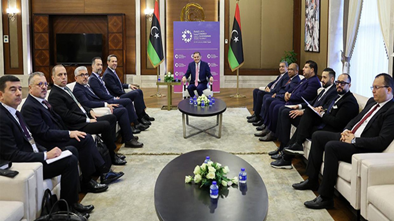 Bakan Bayraktar, Libya Başbakanı Dibeybe ile görüştü
