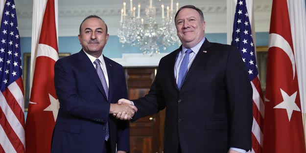 Bakan Çavuşoğlu, Mike Pompeo ile görüştü