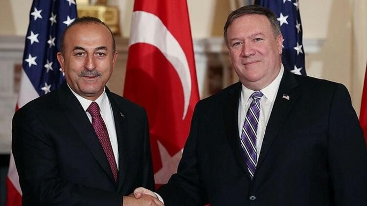 Bakan Çavuşoğlu, ABD'li mevkidaşı Pompeo ile görüştü