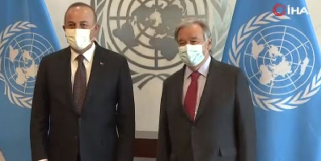 Bakan Çavuşoğlu, BM Genel Sekreteri Guterres ile görüştü
