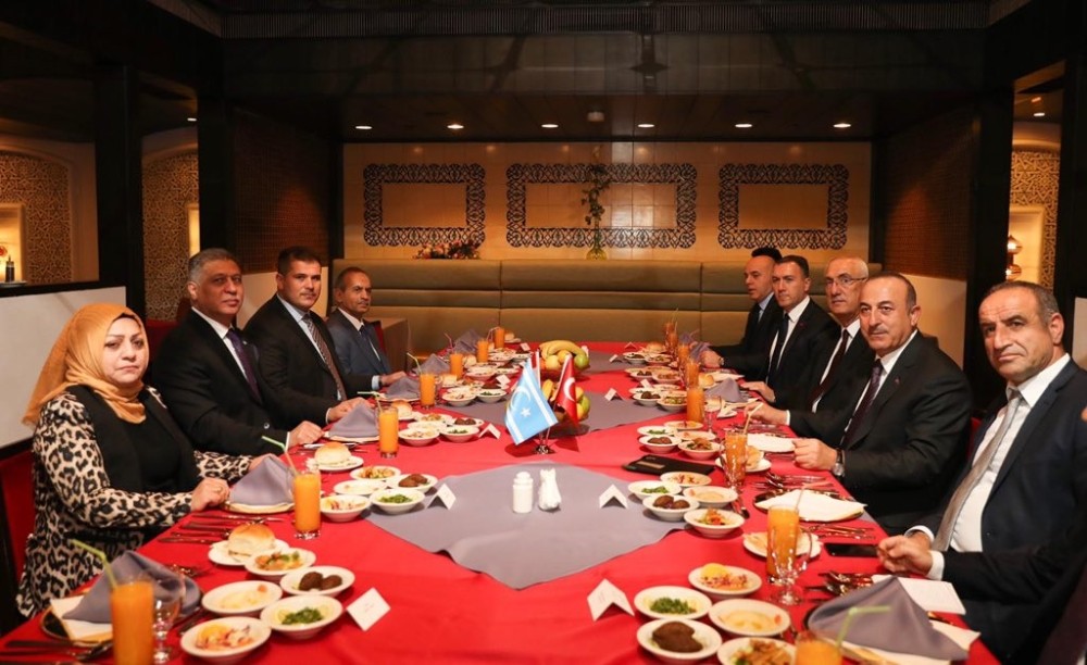 Bakan Çavuşoğlu, Irak temaslarını sürdürüyor 