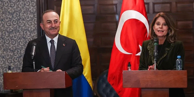 Bakan Çavuşoğlu Kolombiya'da açıkladı: Hedef 5 milyar dolar!