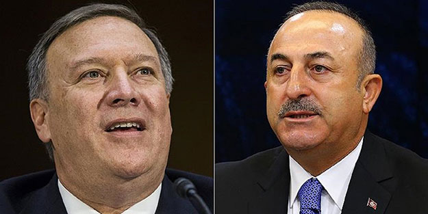 Bakan Çavuşoğlu Mike Pompeo ile görüştü