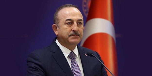 Bakan Çavuşoğlu uyardı, harita düzeltildi